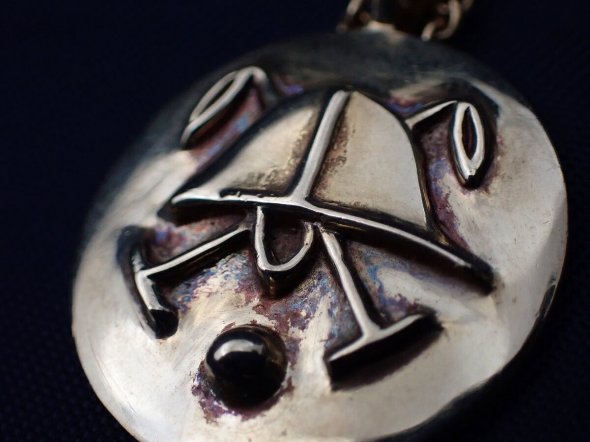 009 Tiffany & Co. for Ralph Lauren ティファニー ラルフローレン Wネーム ペンダント ネックレス 18Kイエローゴールド 1970年代