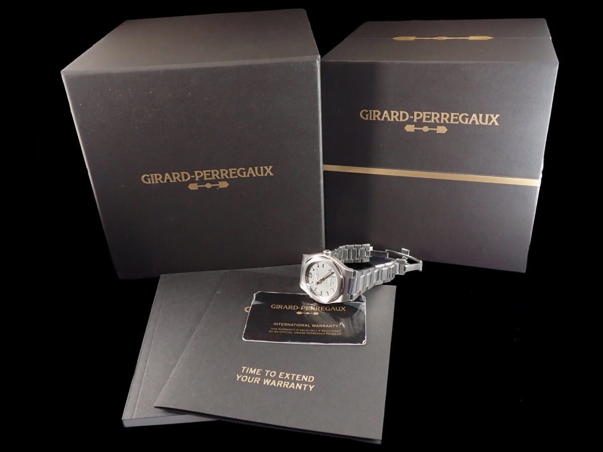 013 Girard-Perregaux Laureato ジラール・ペルゴ ロレアート 38mm セージグリーン 81005-11-3407-1CM