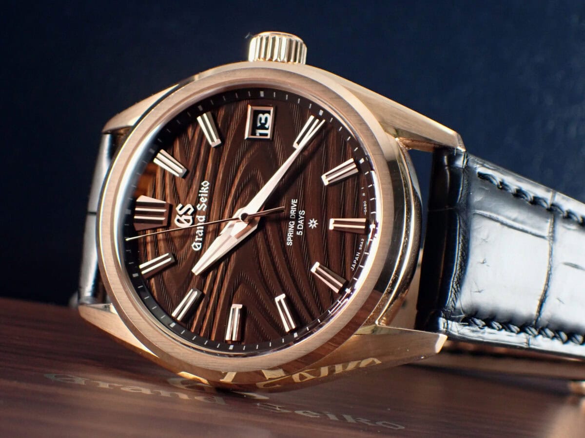 1c Grand Seiko グランドセイコー SLGA008 スプリングドライブ 5Days 9RA2 40mm 18Kピンクゴールド 世界限定140本