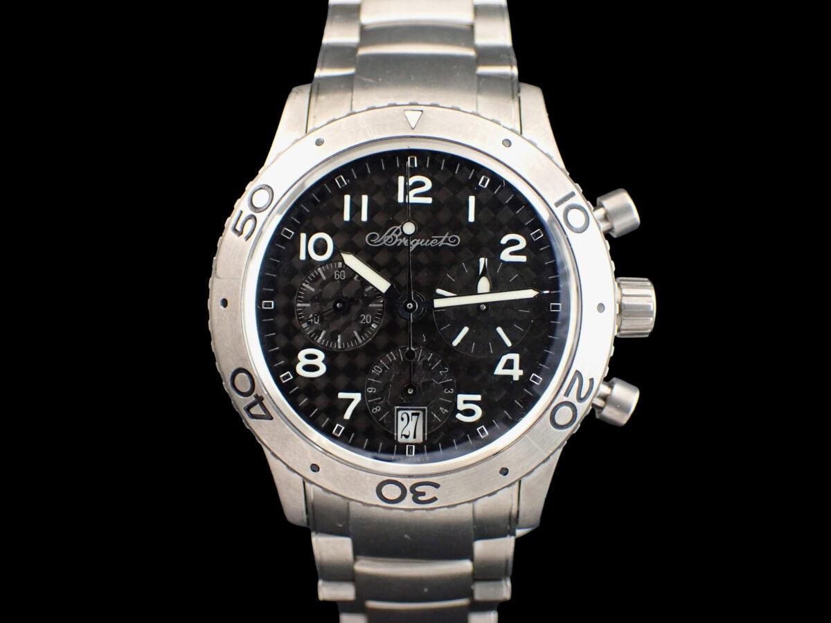 BREGUET Type XX Transatlantique BREGUET Type XX Transatlantique ブレゲ タイプXX トランスアトランティック 3820TI/K2/TW9 チタン フライバッククロノグラフ