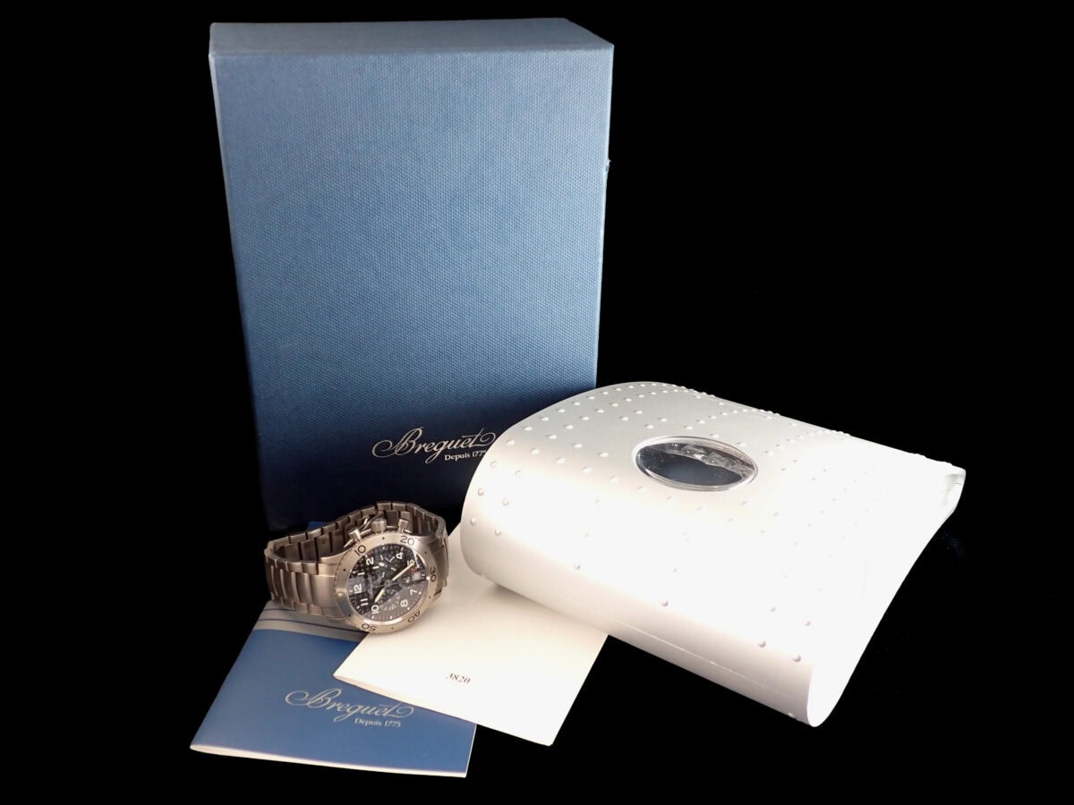 014 BREGUET Type XX Transatlantique ブレゲ タイプXX トランスアトランティック 3820TI/K2/TW9 チタン フライバッククロノグラフ