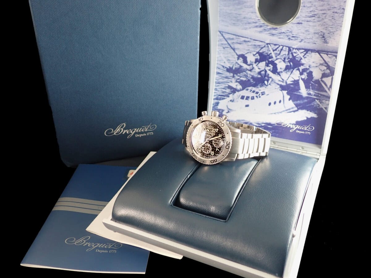 015 BREGUET Type XX Transatlantique ブレゲ タイプXX トランスアトランティック 3820TI/K2/TW9 チタン フライバッククロノグラフ