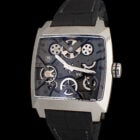 TAG HEUER Monaco V4 Titanium & Ceramic Ref. WAW2080.FC6288 TAG HEUER Monaco V4 Titanium & Ceramic タグ・ホイヤー モナコ V4 チタニウム&セラミック WAW2080.FC6288 自動巻き ベルト駆動 リニアマス