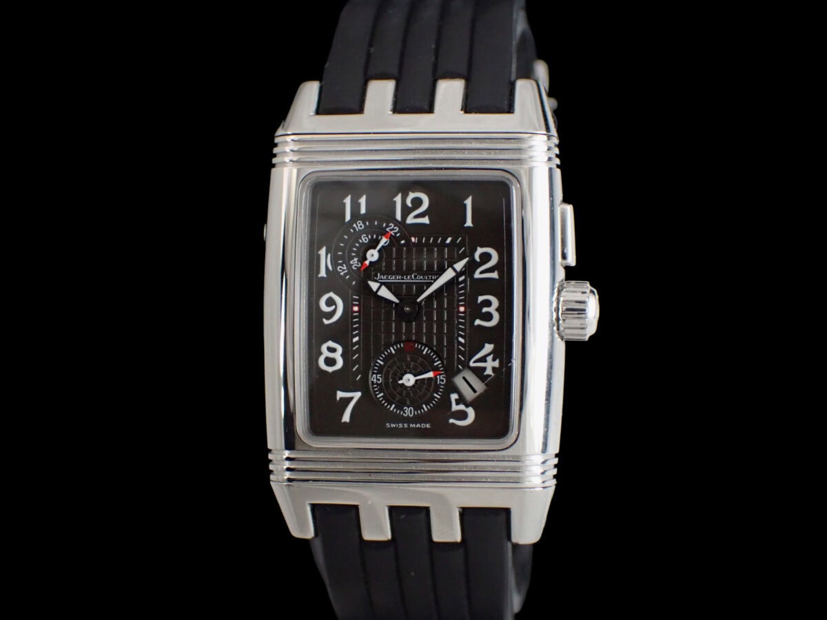 001 メンテナンス中 Jaeger-LeCoultre Reverso Gran'Sport Duo ジャガー・ルクルト レベルソ グランスポール デュオ 295.8.51 / Q2948102 手巻き ラバーベルト
