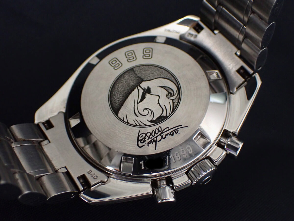 002 OMEGA Speedmaster “Galaxy Express 999”オメガ スピードマスター プロフェッショナル 銀河鉄道999 日本限定1999本 3571.50.00 ギャラ付/シリアルタグ付