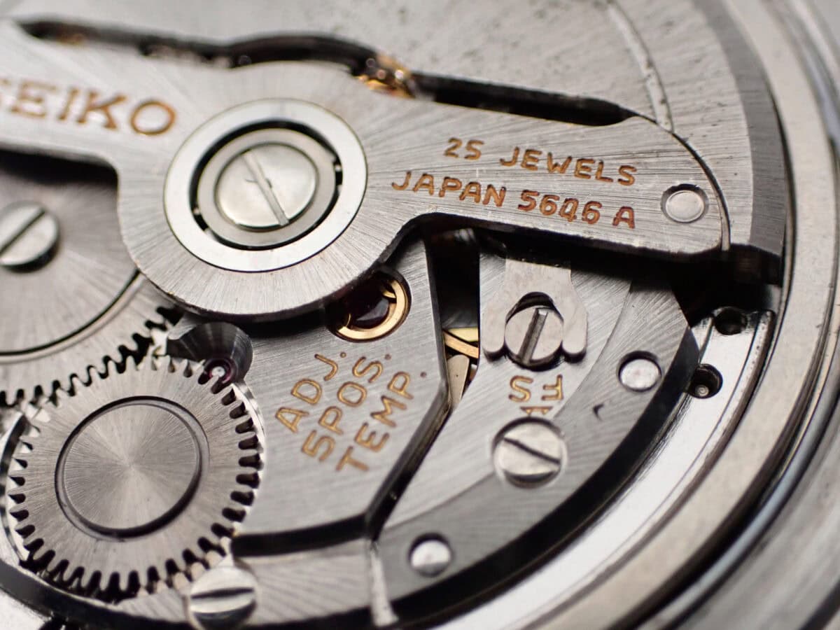 002 SEIKO Grand Seiko 56GS セイコー グランドセイコー 56GS 5646-7010 ネイビー文字盤 自動巻き BOX付き 1972年製