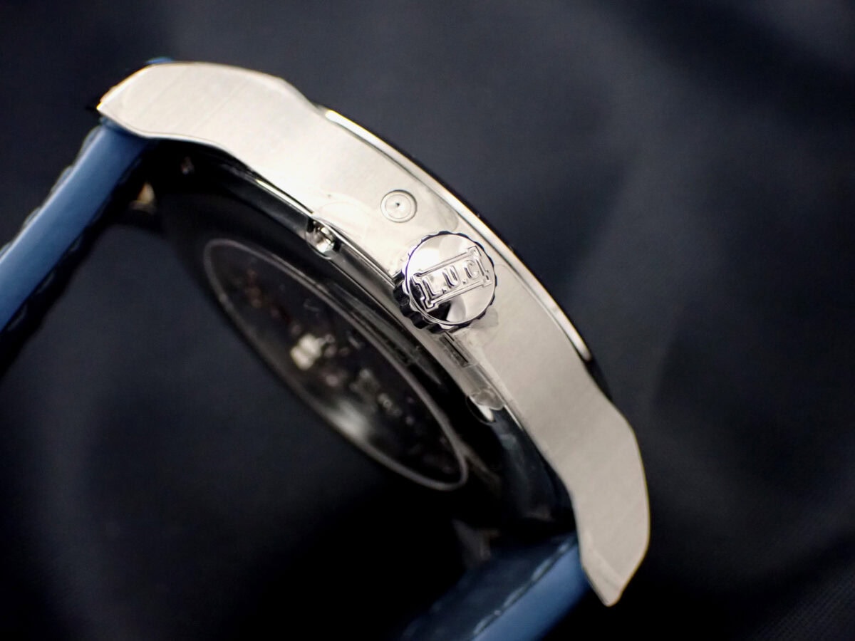 004 Chopard L.U.C Perpetual Twin ショパール L.U.C パーペチュアル ツイン 168561-3003 ブルー文字盤 ルーセントスティール 永久カレンダー