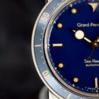 004 GIRARD-PERREGAUX Sea Hawk II ジラール・ペルゴ シーホークII 77530.1.11.440 ブルー文字盤 Cal.220 自動巻き