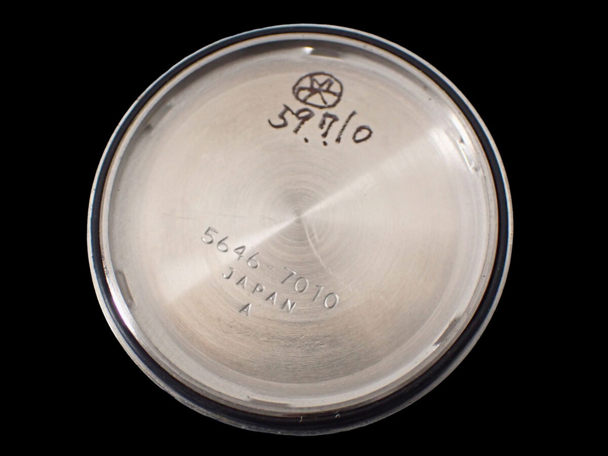 004 SEIKO Grand Seiko 56GS セイコー グランドセイコー 56GS 5646-7010 ネイビー文字盤 自動巻き BOX付き 1972年製