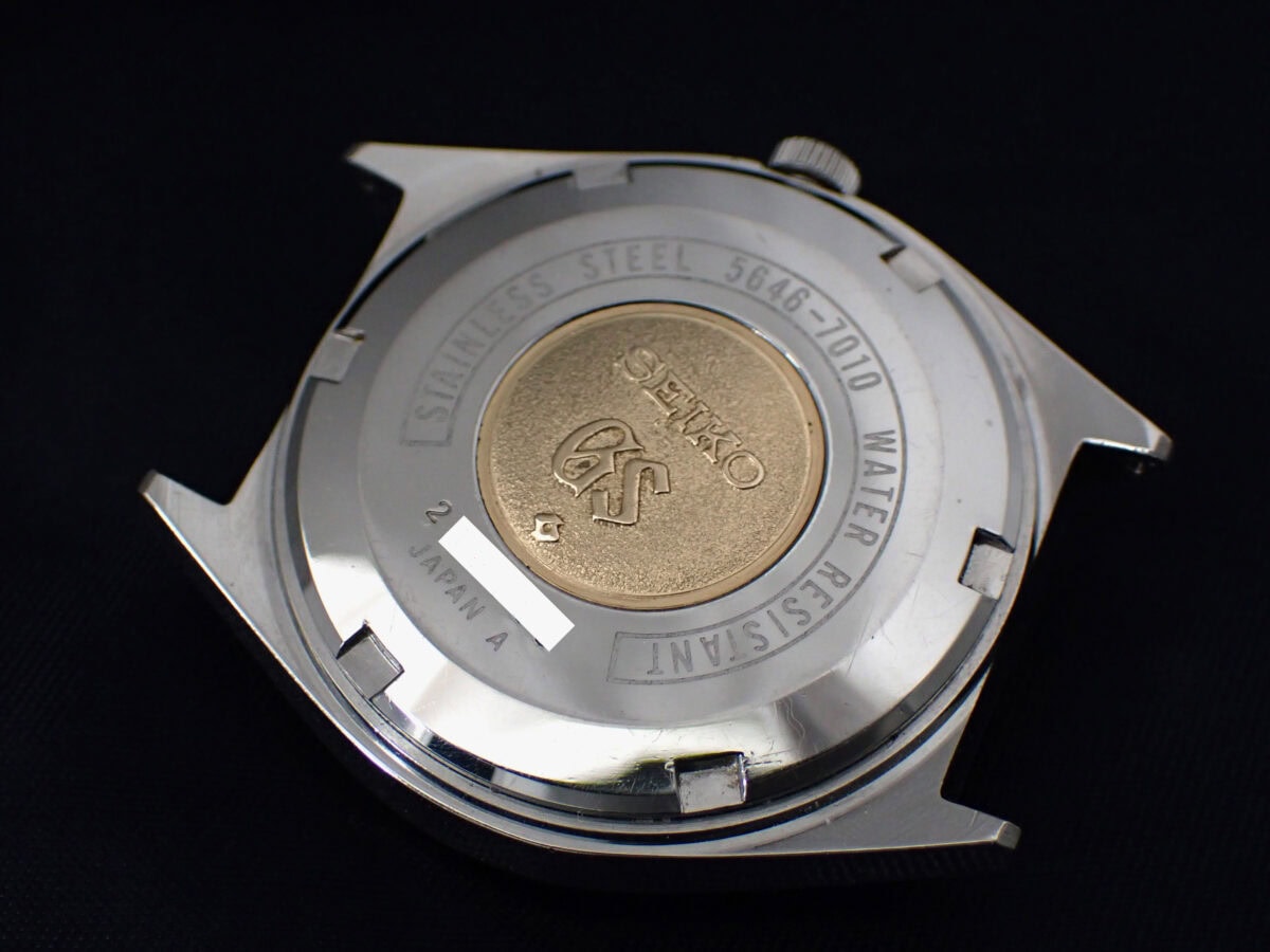 005 SEIKO Grand Seiko 56GS セイコー グランドセイコー 56GS 5646-7010 ネイビー文字盤 自動巻き BOX付き 1972年製