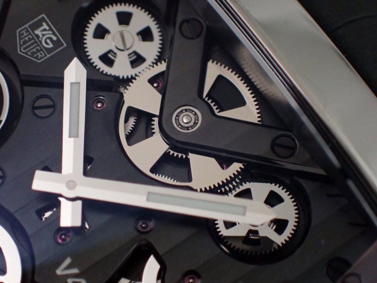 008 TAG HEUER Monaco V4 Titanium & Ceramic タグ・ホイヤー モナコ V4 チタニウム&セラミック WAW2080.FC6288 自動巻き ベルト駆動 リニアマス