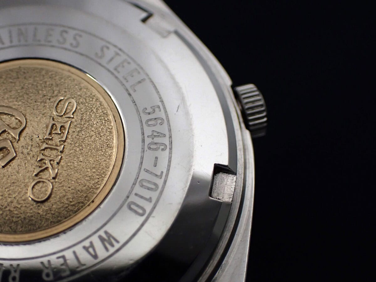 008 SEIKO Grand Seiko 56GS セイコー グランドセイコー 56GS 5646-7010 ネイビー文字盤 自動巻き BOX付き 1972年製