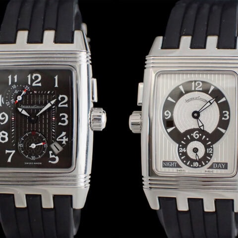 ジャガー・ルクルト レベルソ グランスポール デュオ 295.8.51 / Q2948102 メンテナンス中 Jaeger-LeCoultre Reverso Gran'Sport Duo ジャガー・ルクルト レベルソ グランスポール デュオ 295.8.51 / Q2948102 手巻き ラバーベルト