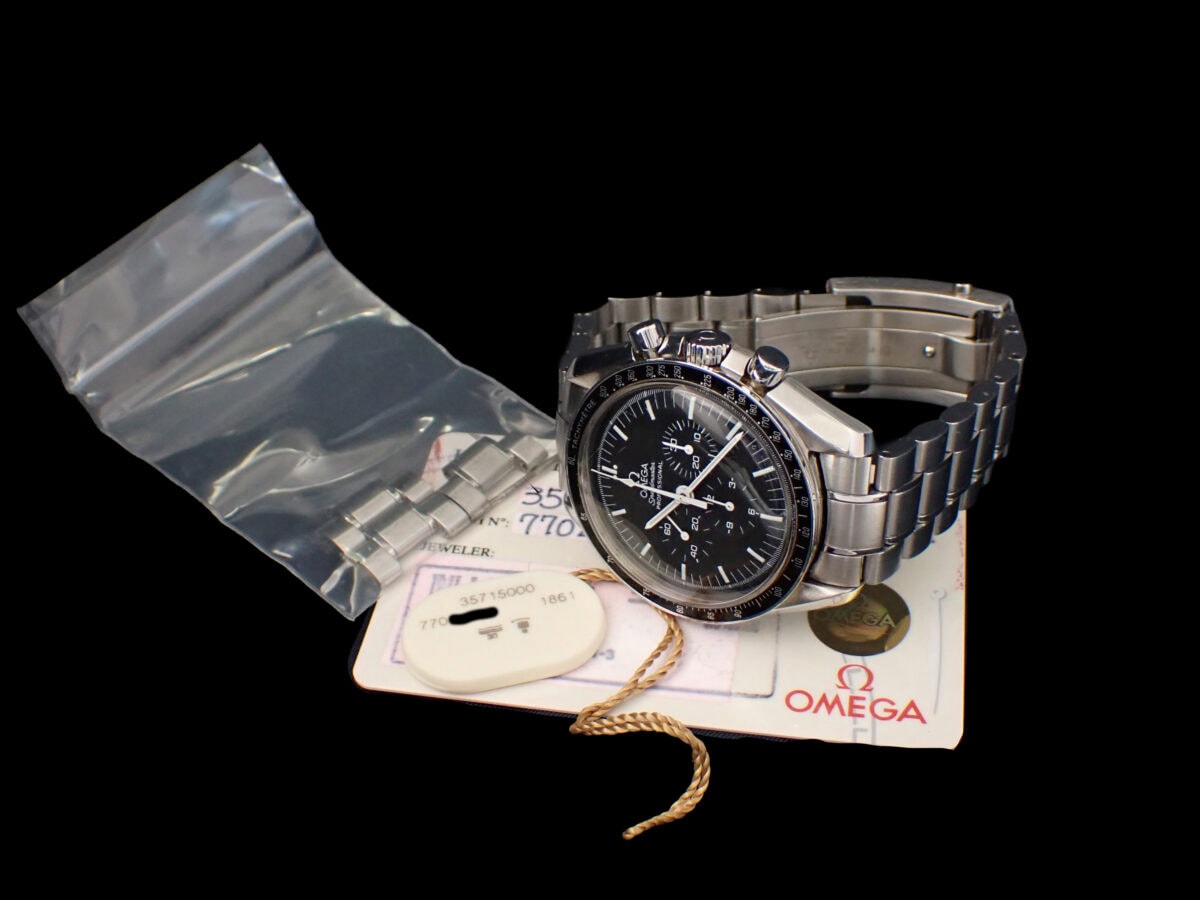 014 OMEGA Speedmaster “Galaxy Express 999”オメガ スピードマスター プロフェッショナル 銀河鉄道999 日本限定1999本 3571.50.00 ギャラ付/シリアルタグ付