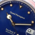 015 GIRARD-PERREGAUX Sea Hawk II ジラール・ペルゴ シーホークII 77530.1.11.440 ブルー文字盤 Cal.220 自動巻き