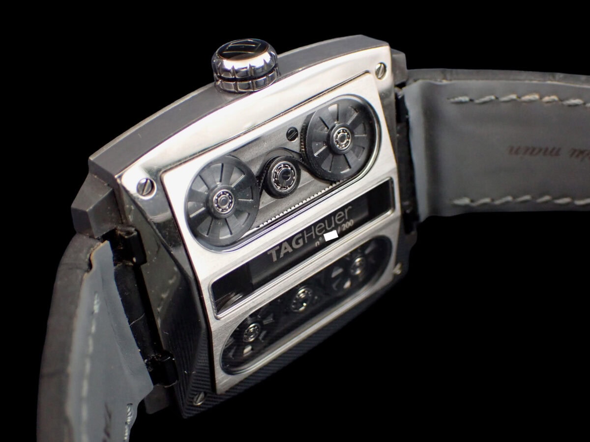 016 TAG HEUER Monaco V4 Titanium & Ceramic タグ・ホイヤー モナコ V4 チタニウム&セラミック WAW2080.FC6288 自動巻き ベルト駆動 リニアマス