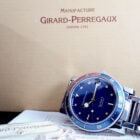 019 GIRARD-PERREGAUX Sea Hawk II ジラール・ペルゴ シーホークII 77530.1.11.440 ブルー文字盤 Cal.220 自動巻き