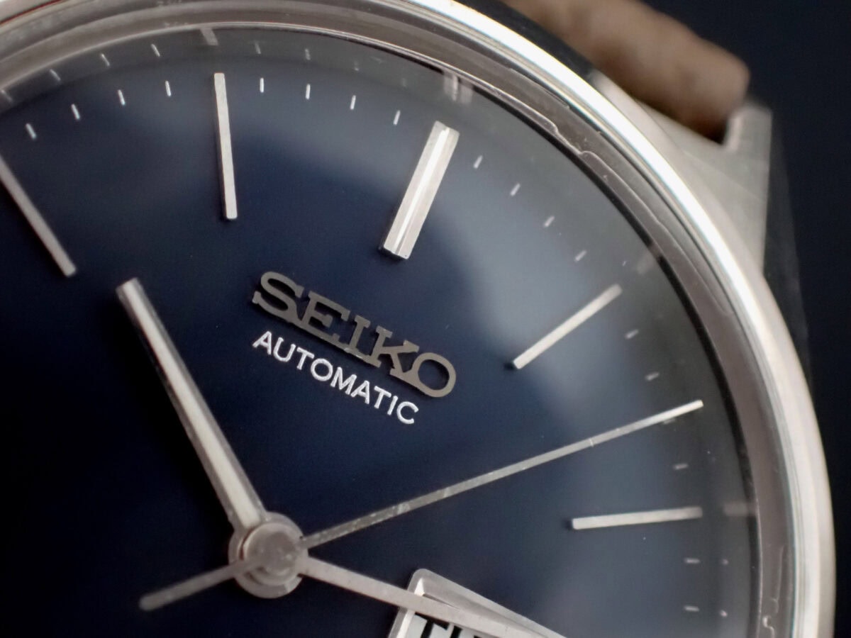 02 SEIKO Grand Seiko 56GS セイコー グランドセイコー 56GS 5646-7010 ネイビー文字盤 自動巻き BOX付き 1972年製