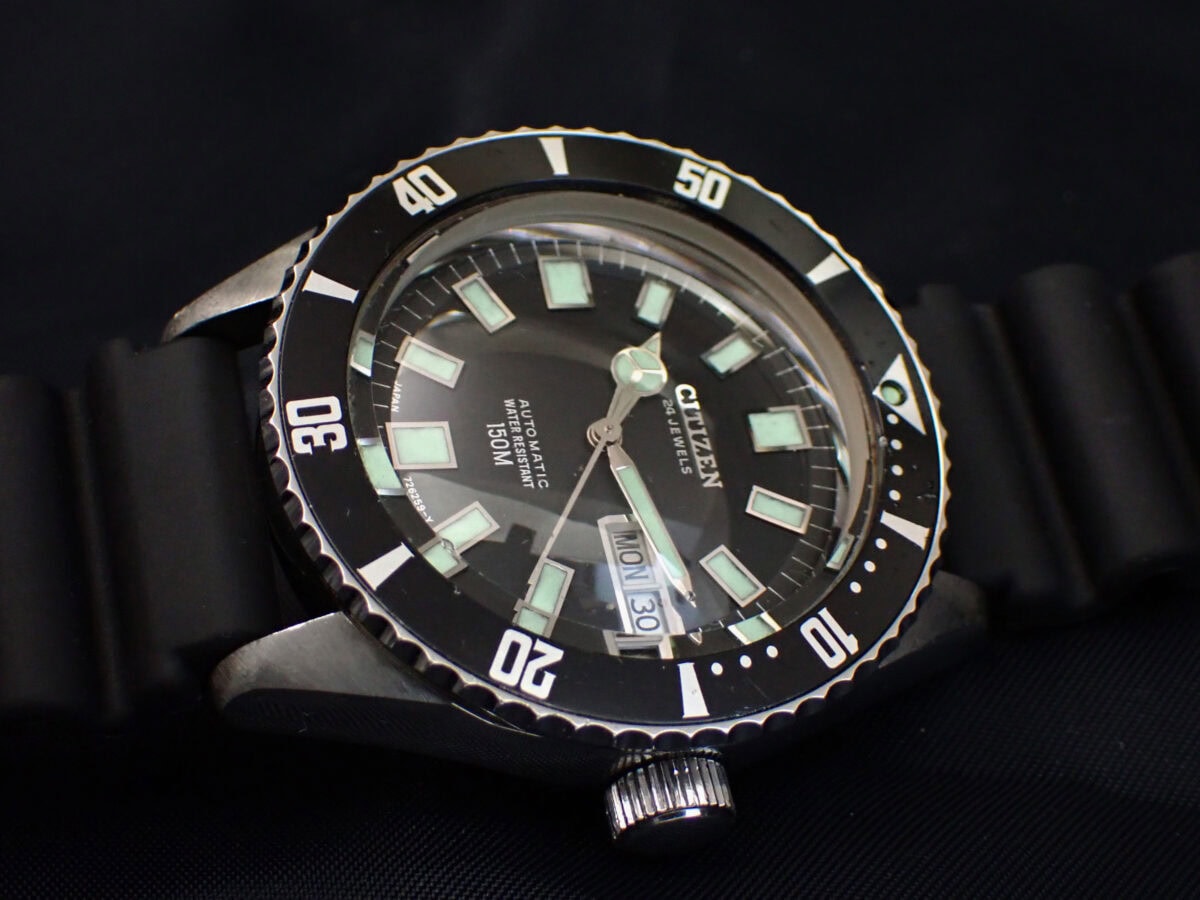 CITIZEN Leopard Diver シチズン レオパール ダイバー 150m デイデイト ハイビート Cal.7210 Ref.4-722710Y（1973年製）