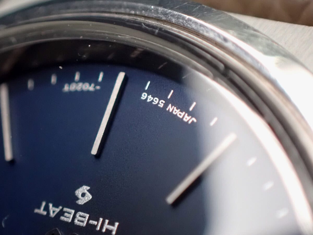 04 SEIKO Grand Seiko 56GS セイコー グランドセイコー 56GS 5646-7010 ネイビー文字盤 自動巻き BOX付き 1972年製