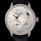 Glashutte Original PanoMaticLunar Glashutte Original PanoMaticLunar グラスヒュッテ・オリジナル パノマティックルナ 1-90-02-42-32-01 シルバー文字盤 パノラマデイト&ムーンフェイズ