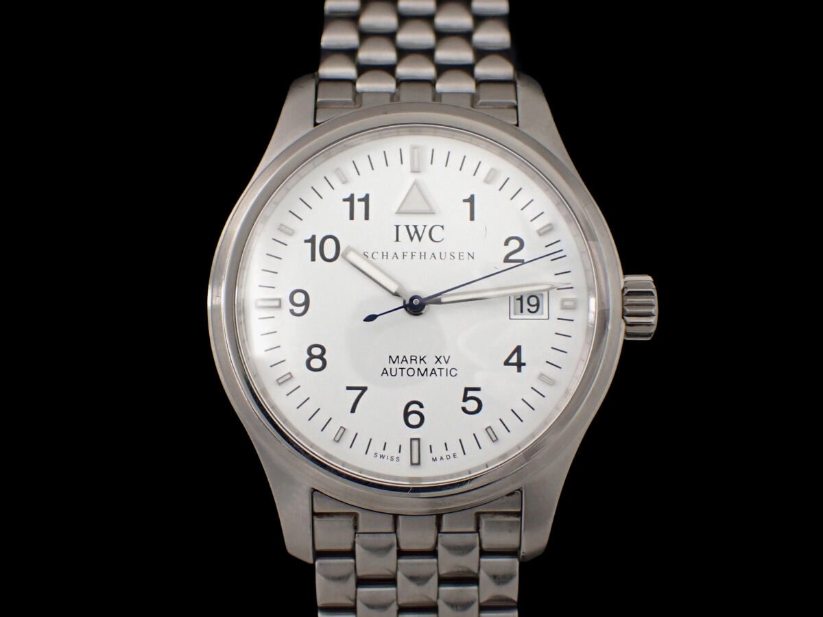 IWC Mark XV White Dial マークXV IW325309 白文字盤 ステンレススチール