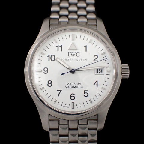 IWC Mark XV IW325309 IWC Mark XV White Dial マークXV IW325309 白文字盤 ステンレススチール