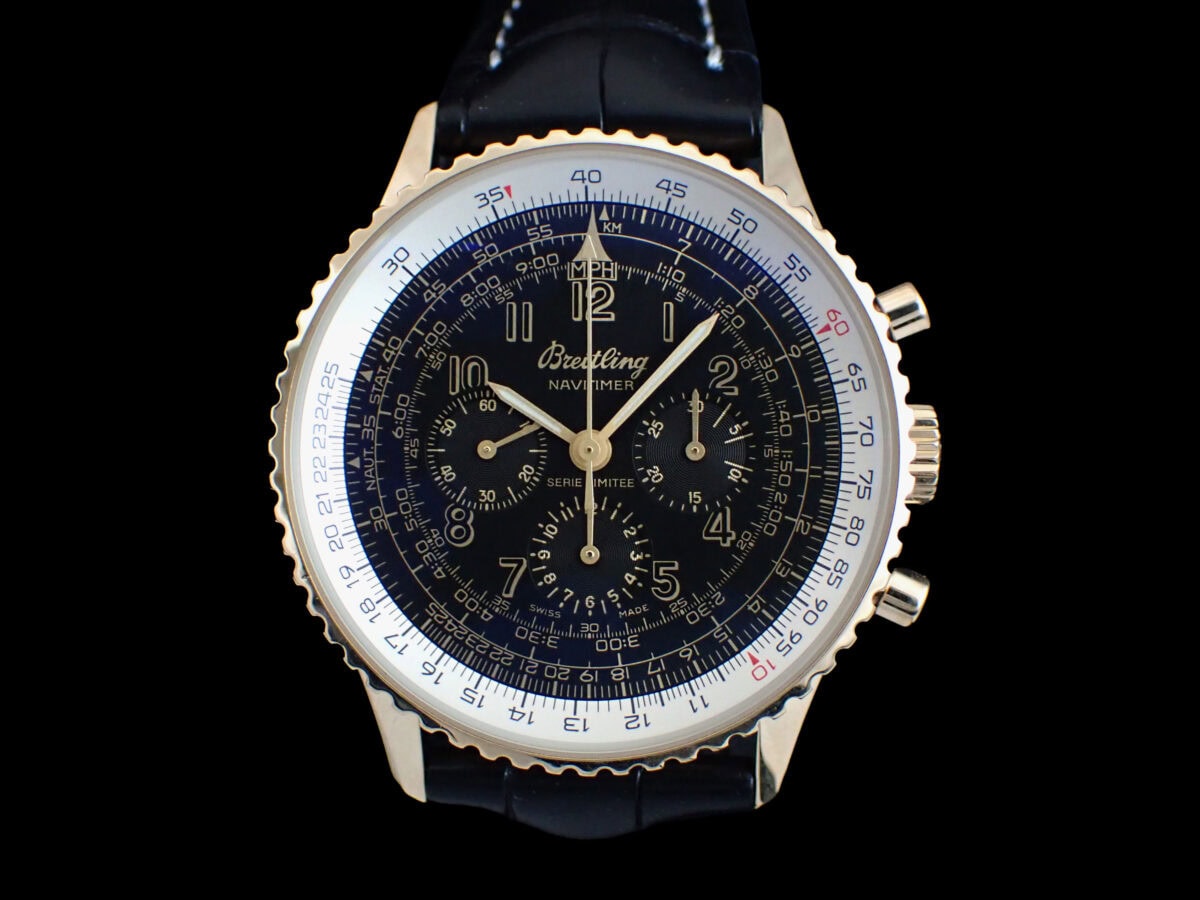 BREITLING Navitimer 50s Japan Limited 100 ブライトリング ナビタイマー メカニック50s 日本限定100本 K120BNMFBA 18KYG ブラック文字盤