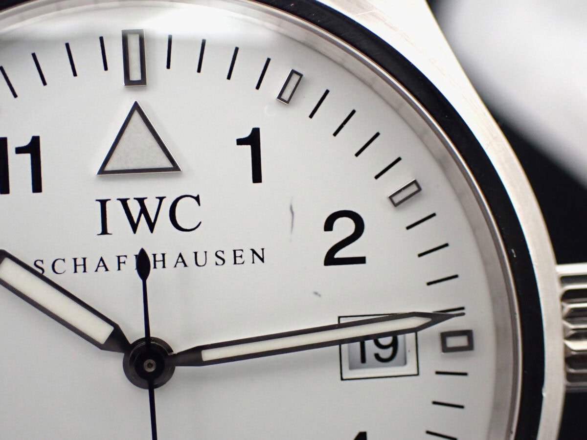 IWC Mark XV White Dial マークXV IW325309 白文字盤 ステンレススチール