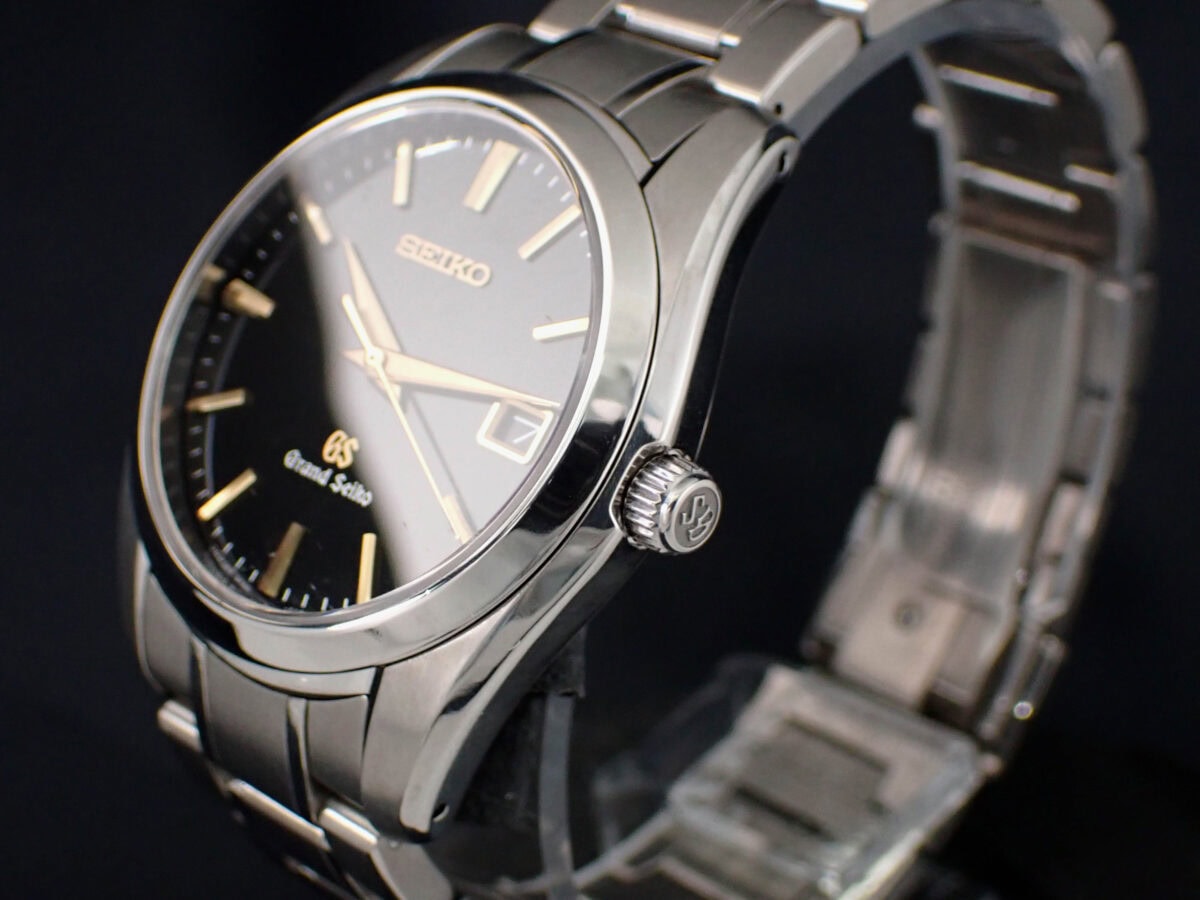 003 Grand Seiko グランドセイコー SBGX069 9F62-0AE0 ブラックダイヤル チタン クオーツ