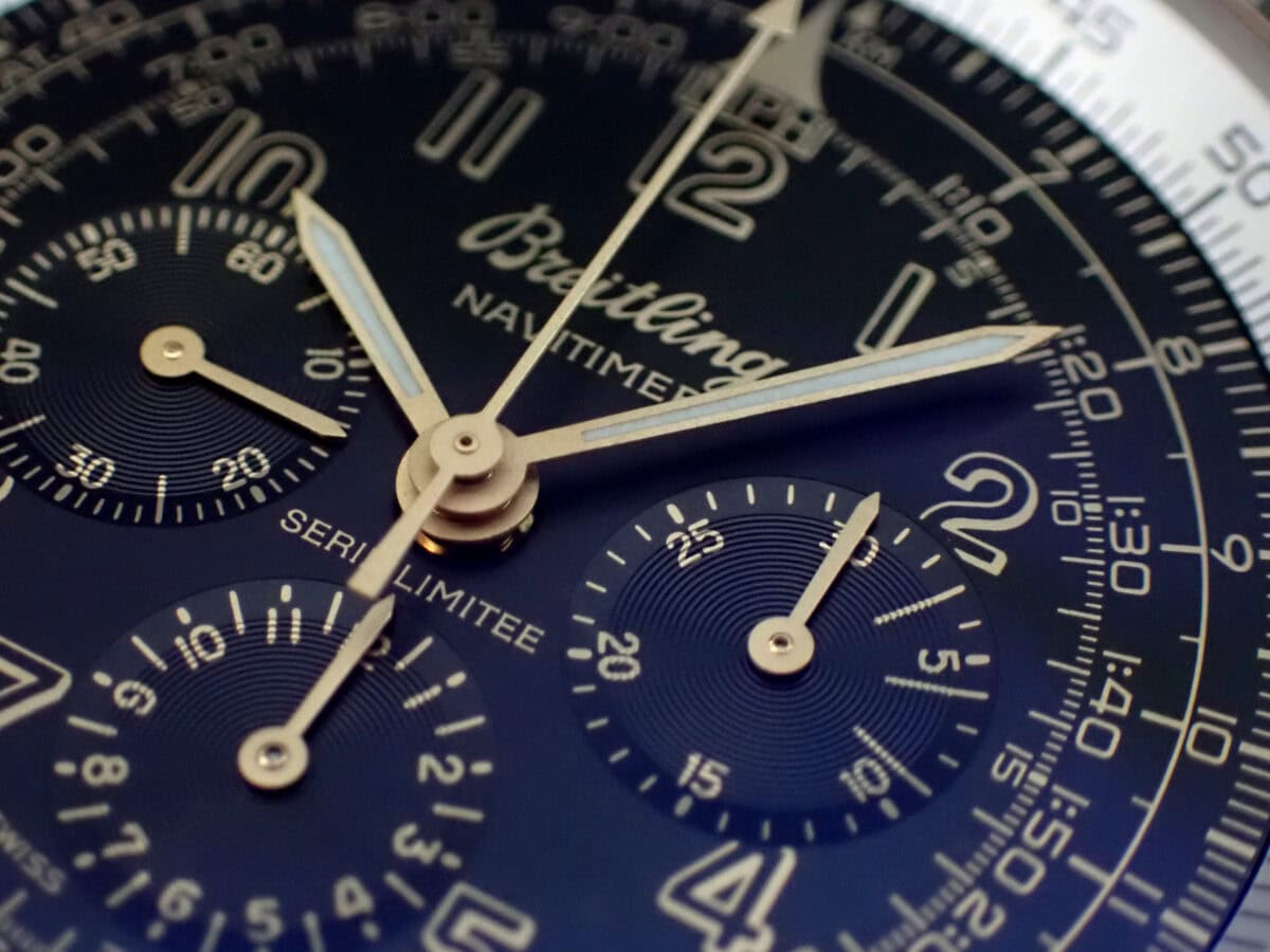 003 BREITLING Navitimer 50s Japan Limited 100 ブライトリング ナビタイマー メカニック50s 日本限定100本 K120BNMFBA 18KYG ブラック文字盤