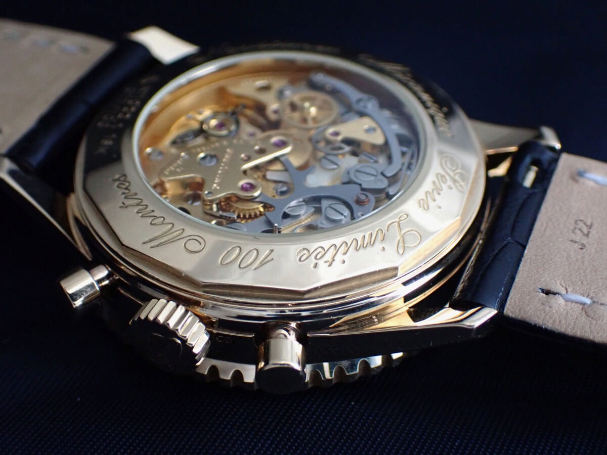 006 BREITLING Navitimer 50s Japan Limited 100 ブライトリング ナビタイマー メカニック50s 日本限定100本 K120BNMFBA 18KYG ブラック文字盤