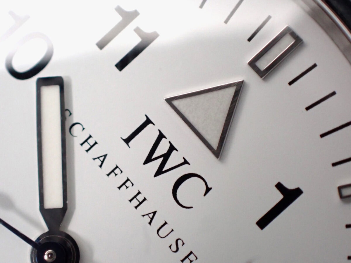 013 IWC Mark XV White Dial マークXV IW325309 白文字盤 ステンレススチール
