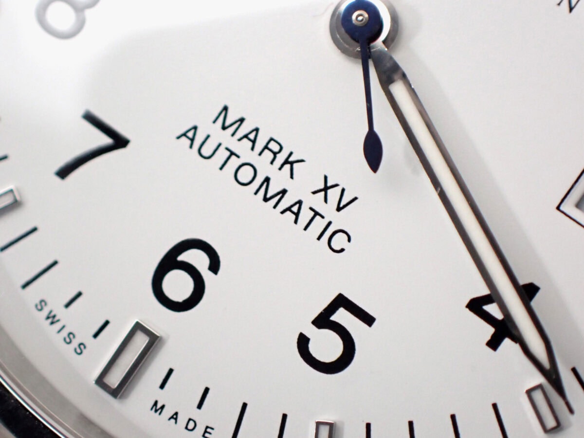 014 IWC Mark XV White Dial マークXV IW325309 白文字盤 ステンレススチール