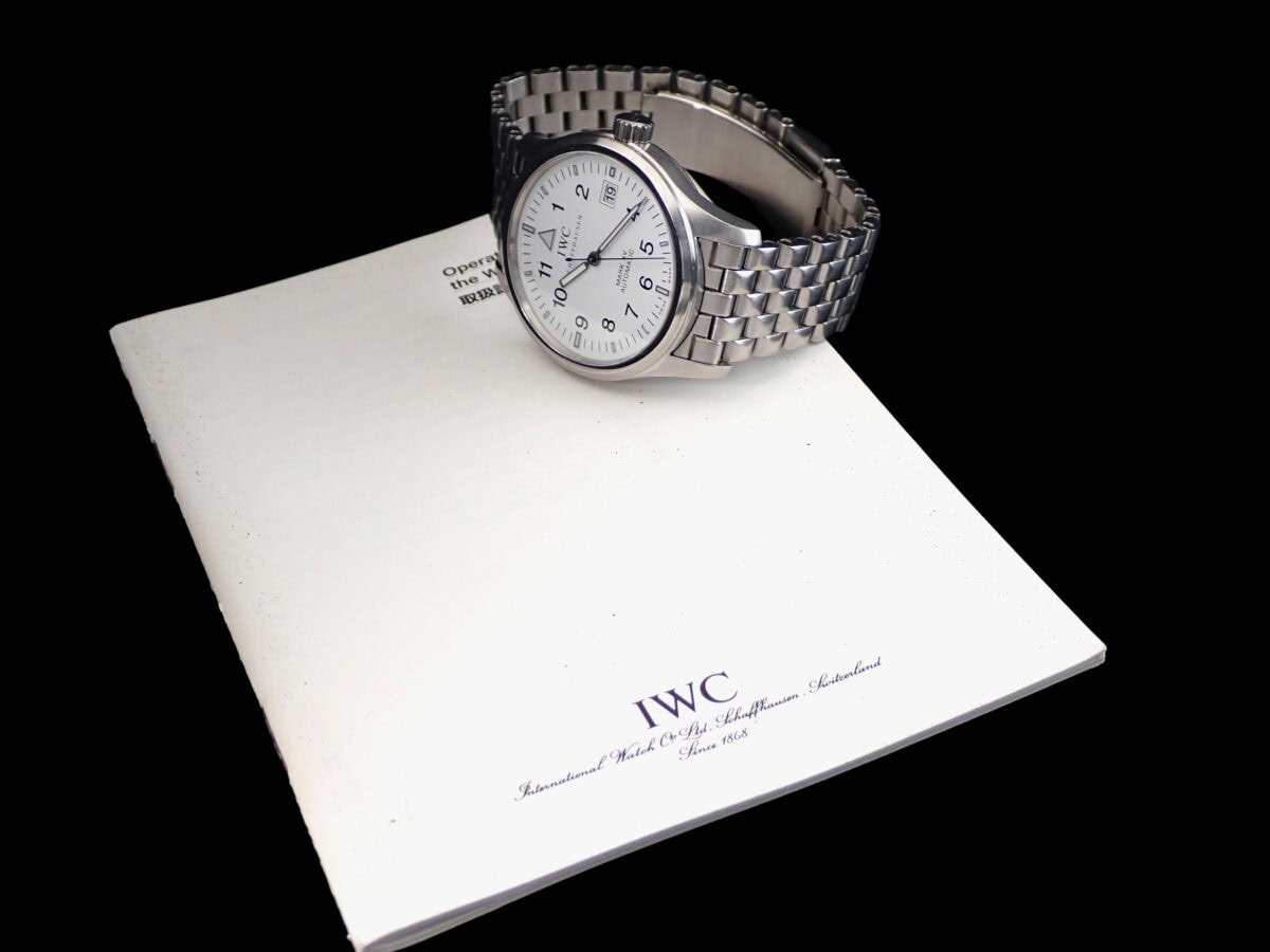 015 IWC Mark XV White Dial マークXV IW325309 白文字盤 ステンレススチール