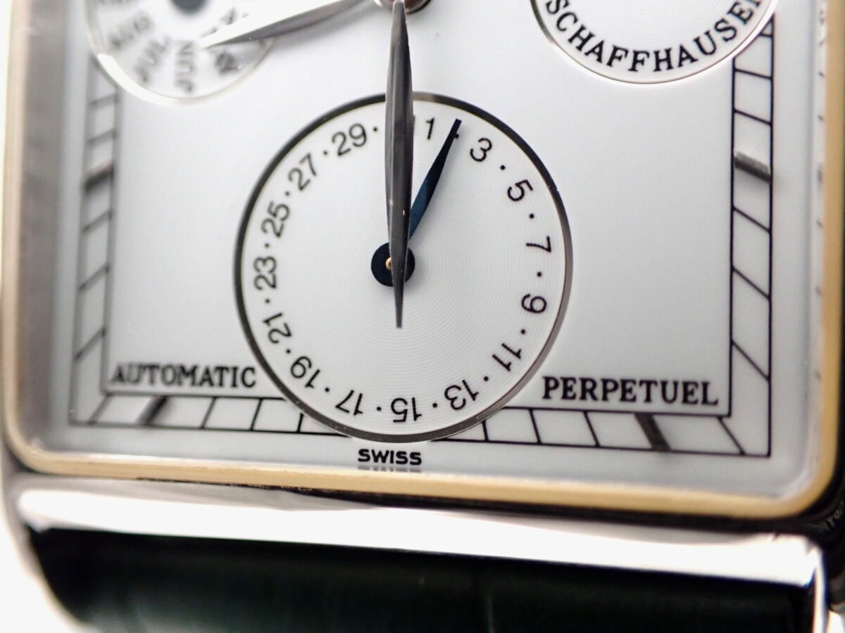 04 IWC Novecento Perpetual Calendar ノヴェチェント パーペチュアルカレンダー IW3545 プラチナモデル