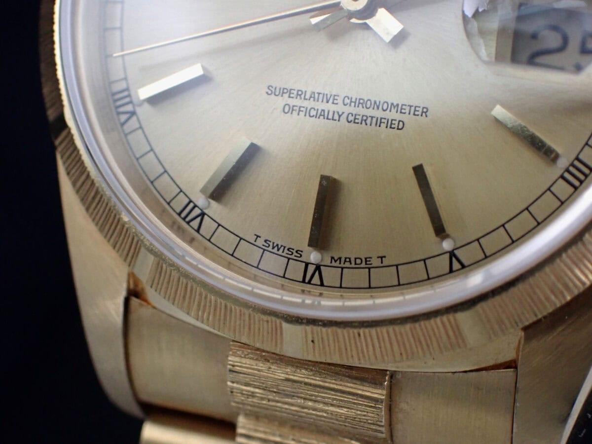 002 ROLEX Day-Date Bark ロレックス デイデイト バーク 18248 18Kイエローゴールド Xシリアル 1993年 箱・保証書付き