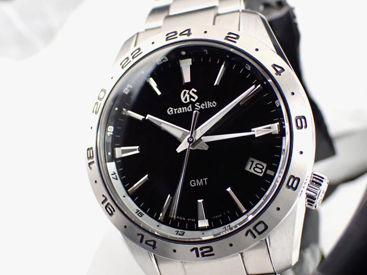 Grand Seiko GMT Black Dial グランドセイコー スポーツコレクション SBGN027 クオーツ GMT