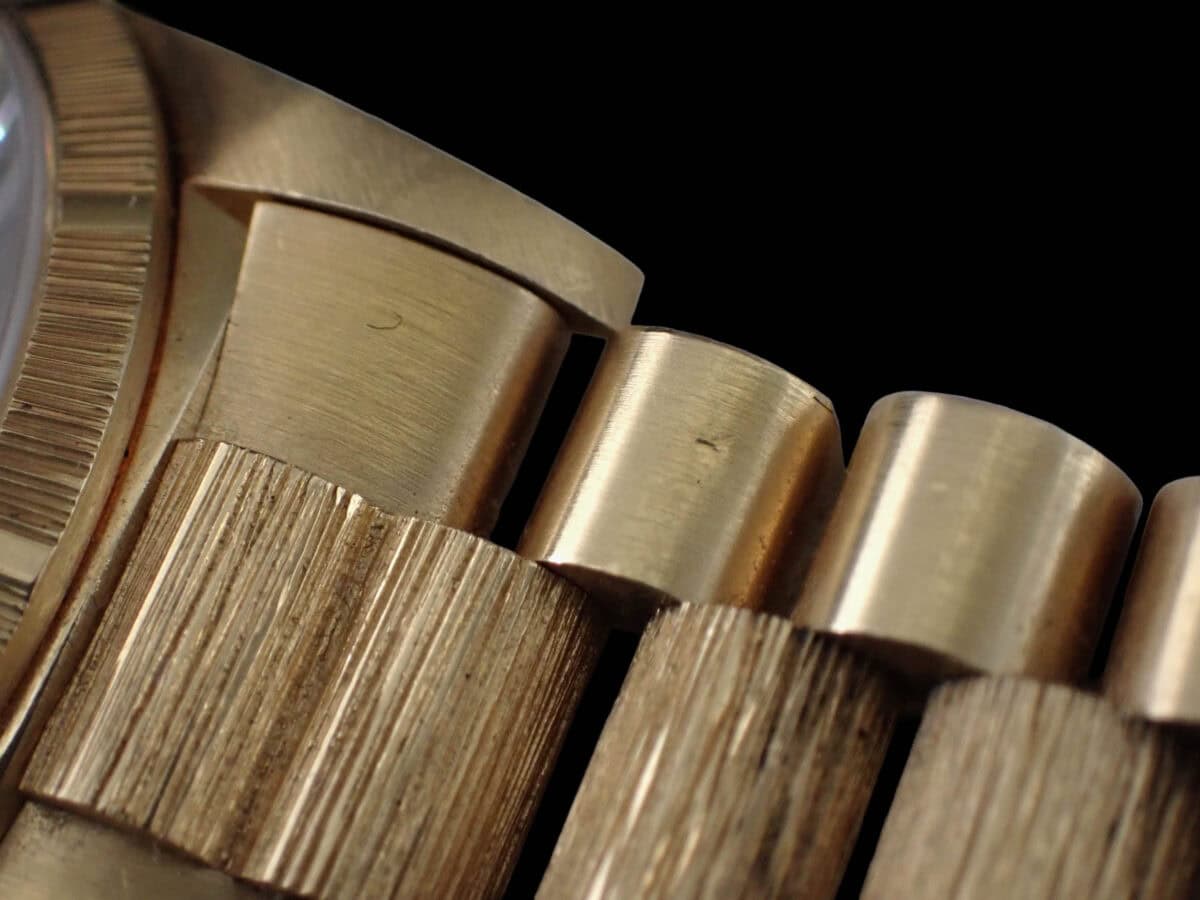 007 ROLEX Day-Date Bark ロレックス デイデイト バーク 18248 18Kイエローゴールド Xシリアル 1993年 箱・保証書付き