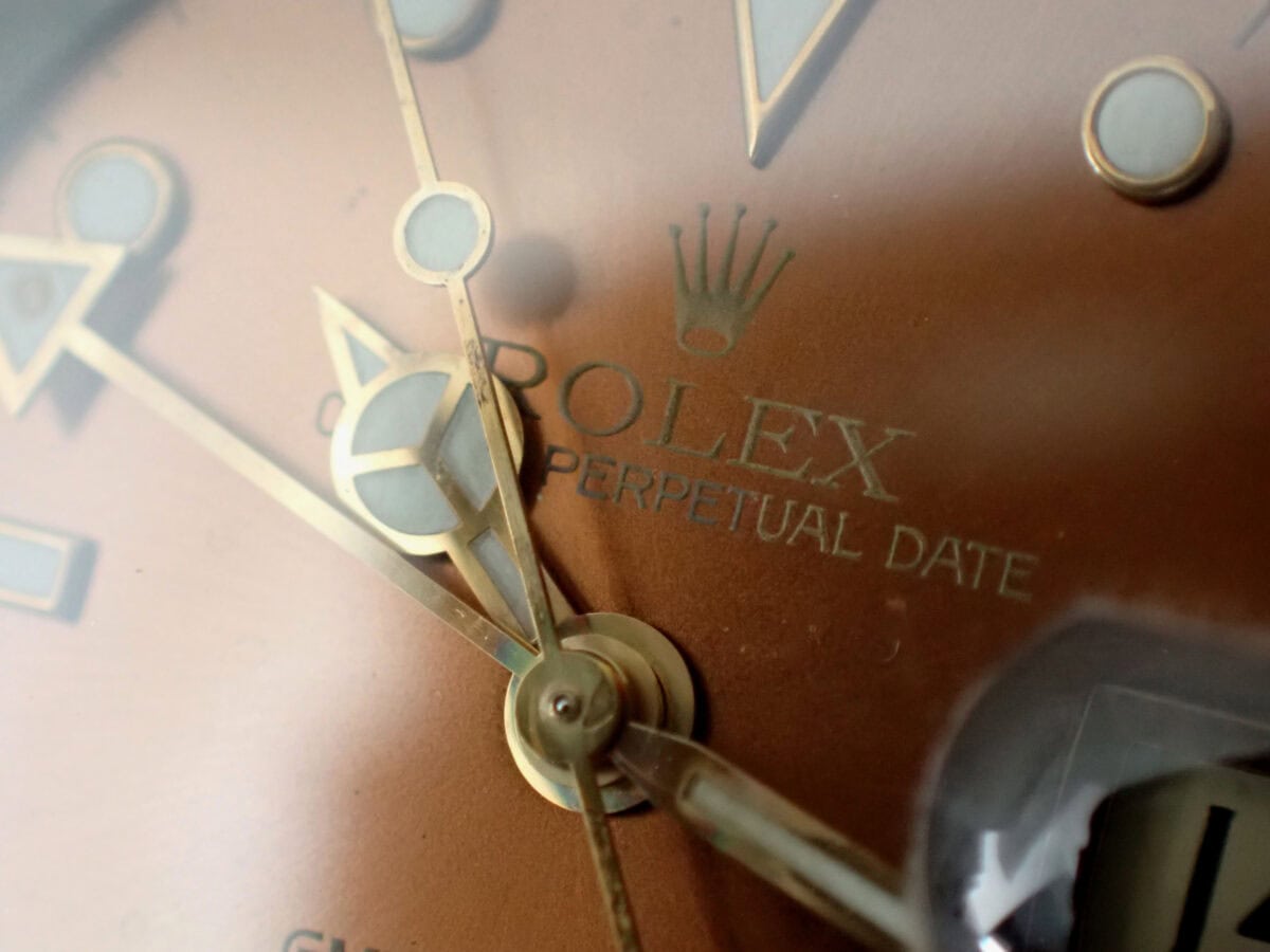 007 ROLEX GMT-Master II Root Beer Tritium ロレックス GMTマスターII 16713 ルートビア トリチウム文字盤 1994年製 コンビモデル