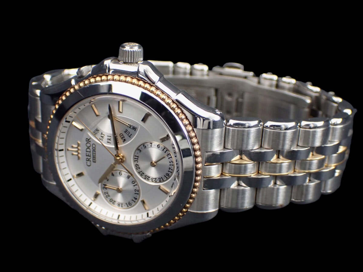 009 SEIKO Credor Pacifique セイコー クレドール パシフィーク GCBG996 レトログラード デイデイト 自動巻き 1999年