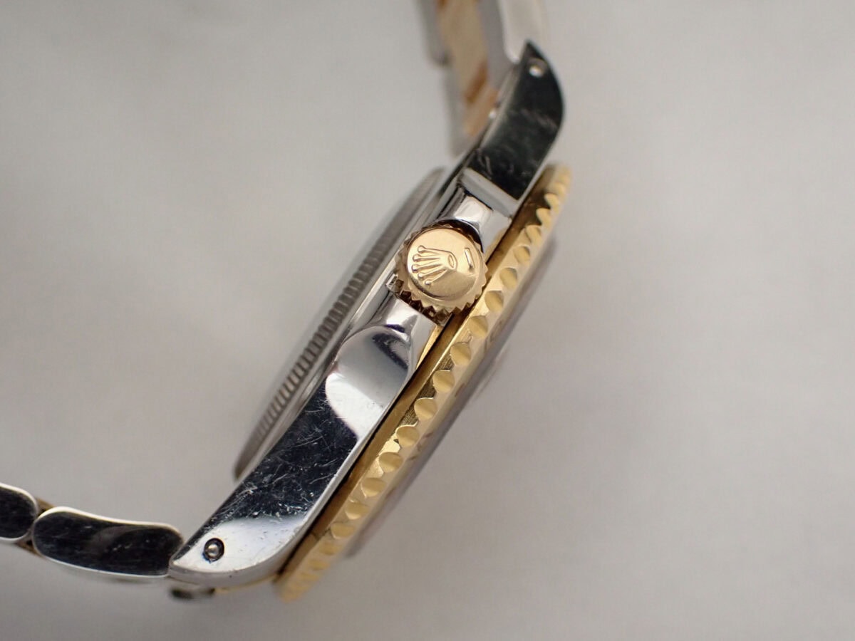 010 ROLEX GMT-Master II Root Beer Tritium ロレックス GMTマスターII 16713 ルートビア トリチウム文字盤 1994年製 コンビモデル