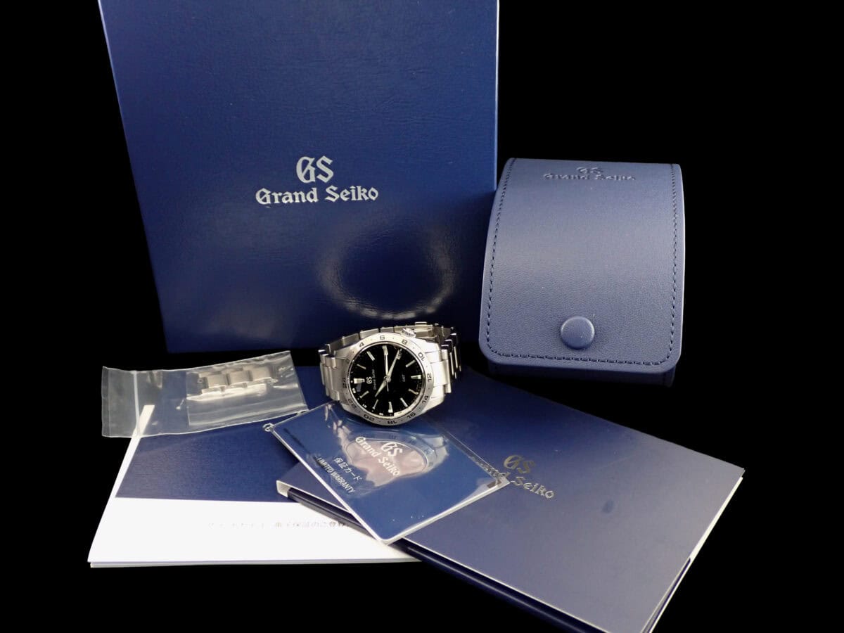 010 Grand Seiko GMT Black Dial グランドセイコー スポーツコレクション SBGN027 クオーツ GMT