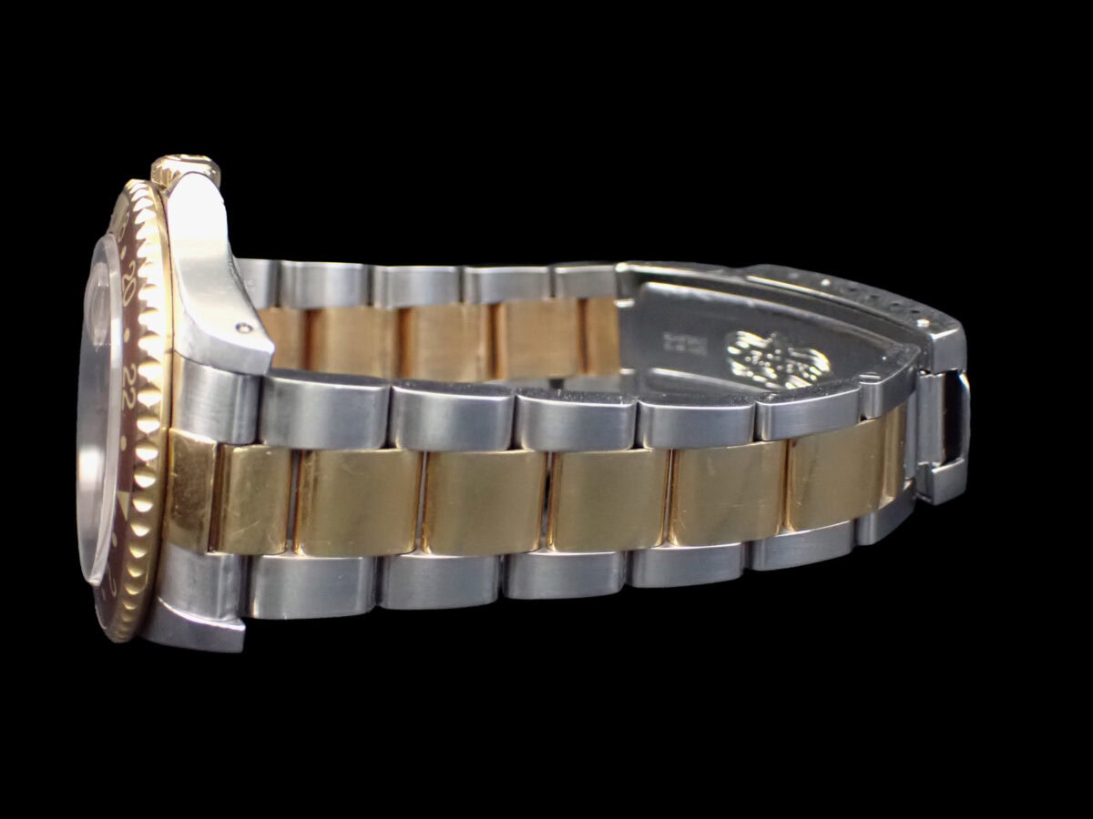 018 ROLEX GMT-Master II Root Beer Tritium ロレックス GMTマスターII 16713 ルートビア トリチウム文字盤 1994年製 コンビモデル
