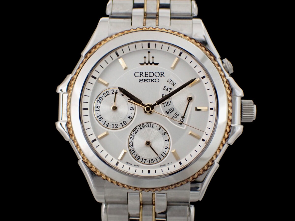 GCBG996 SEIKO Credor Pacifique セイコー クレドール パシフィーク GCBG996 レトログラード デイデイト 自動巻き 1999年