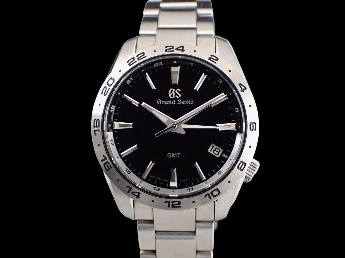 Grand Seiko GMT Black Dial グランドセイコー スポーツコレクション SBGN027 クオーツ GMT