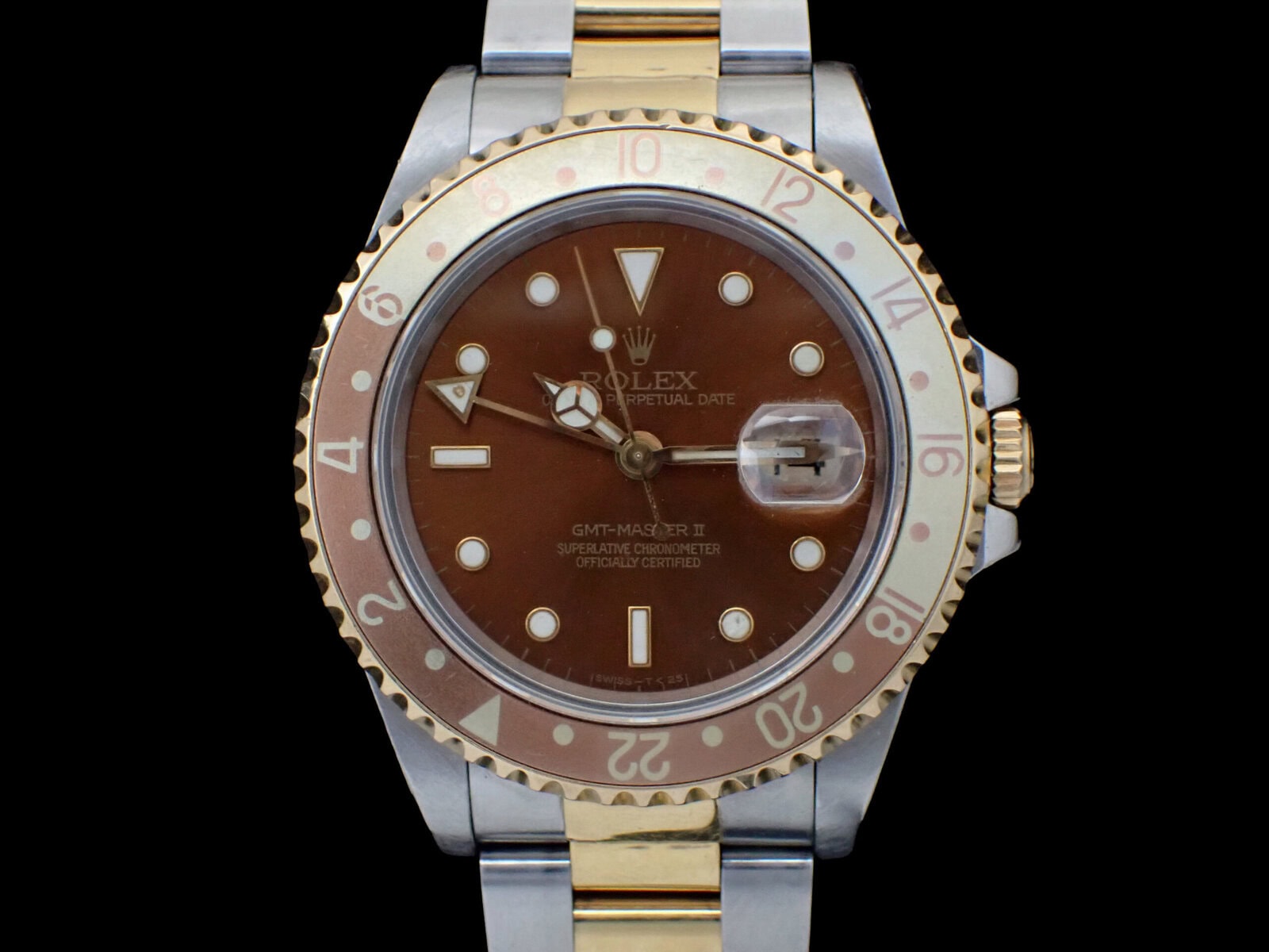 ROLEX GMT-Master II Root Beer Tritium ロレックス GMTマスターII