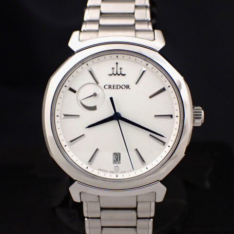 SEIKO Credor Linealx GCLH979 Spring Drive SEIKO Credor Linealx Spring Drive セイコー クレドール リネアルクス GCLH979 スプリングドライブ ホワイト文字盤