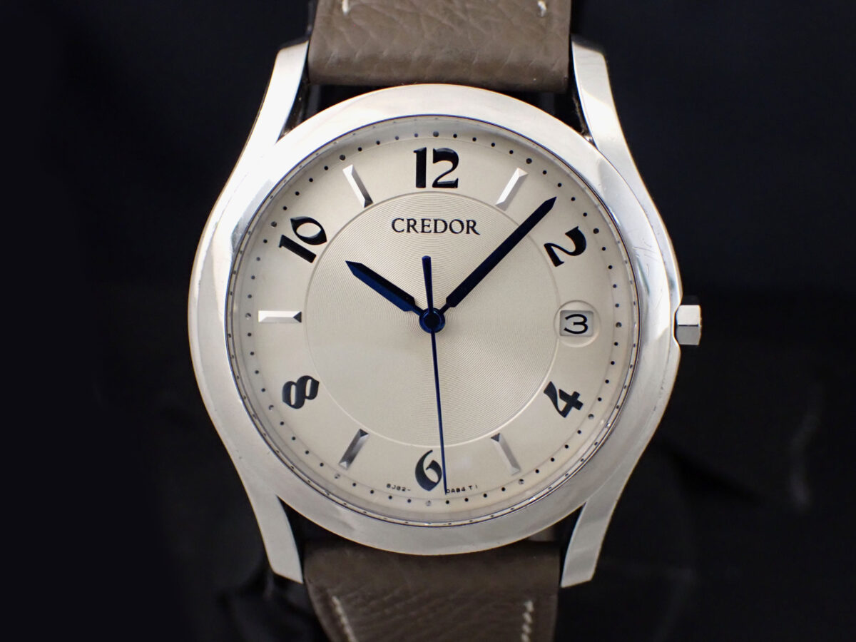 SEIKO Credor セイコー クレドール GCAX041 8J82-0AA0 淡いゴールド文字盤 アラビア数字