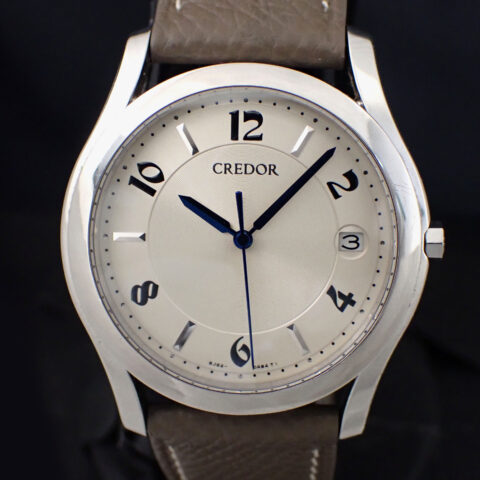 SEIKO Credor セイコー クレドール GCAX041 8J82-0AA0 淡いゴールド文字盤 アラビア数字